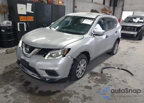 2016 Nissan Rogue S/Sl/Sv from USA, damaged, VIN KNMAT2MV8GP667560
